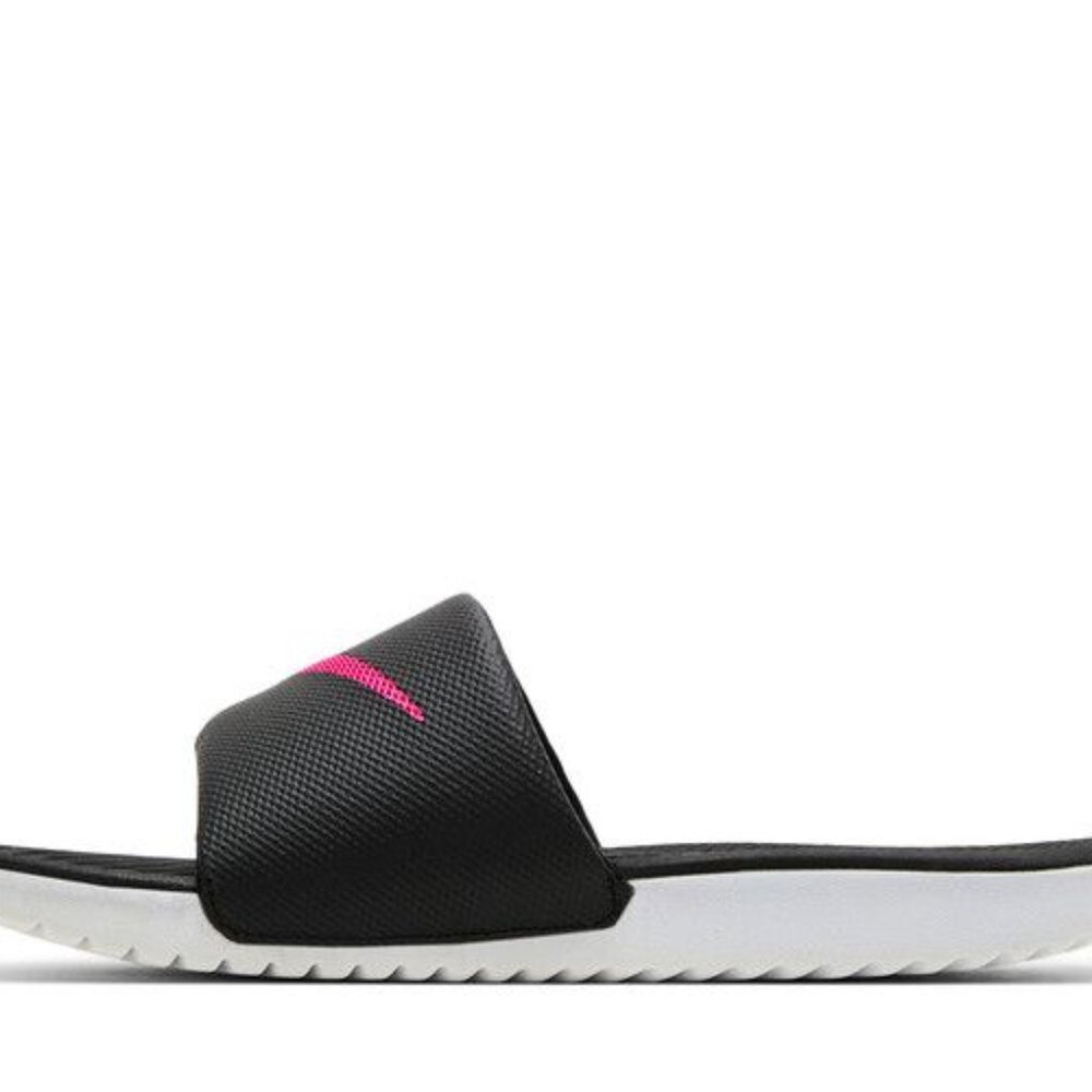 Nike Women's Black‎ Purple Kawa Slip-On Casual Slide Sandal Size US 10